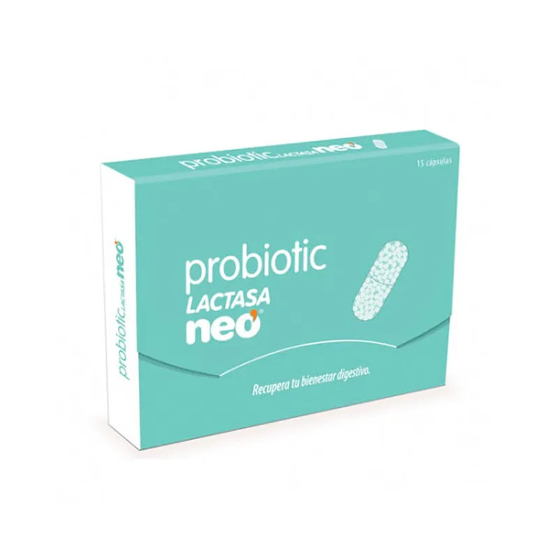 Neo Probiotic Lactase 15 Capsules - Bien-être digestif Kermatone