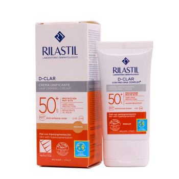 Rilastil D-Clar Spf50+ Crème Unifiante - Kermatone