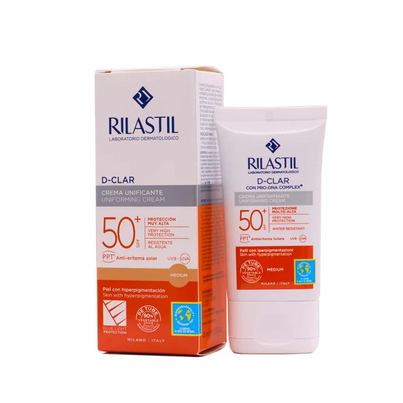 Rilastil D-Clar Spf50+ Crème Unifiante - Kermatone