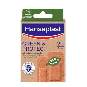 Hansaplast Green & Protect Pansements - Protection optimale | Kermatone