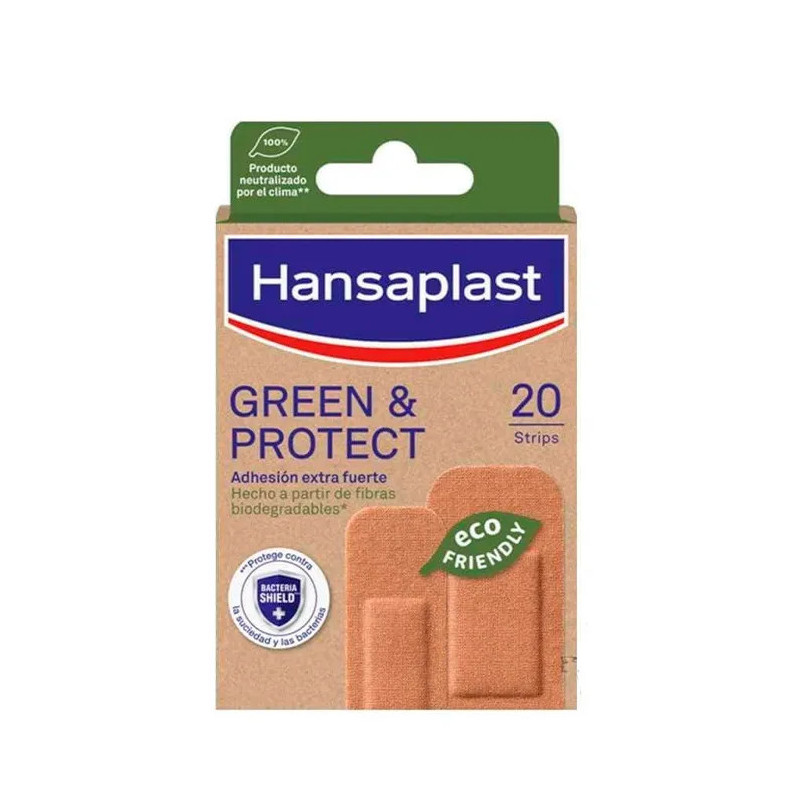 Hansaplast Green & Protect Pansements - Protection optimale | Kermatone