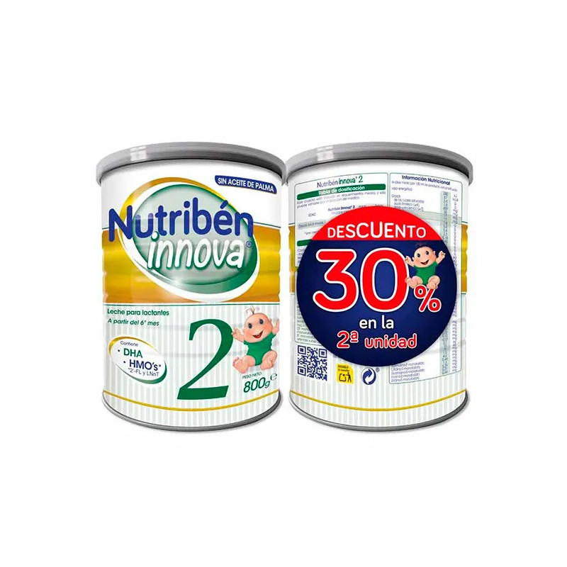 Nutriben Duplo Innova 2x800g - Lait de Suite Kermatone