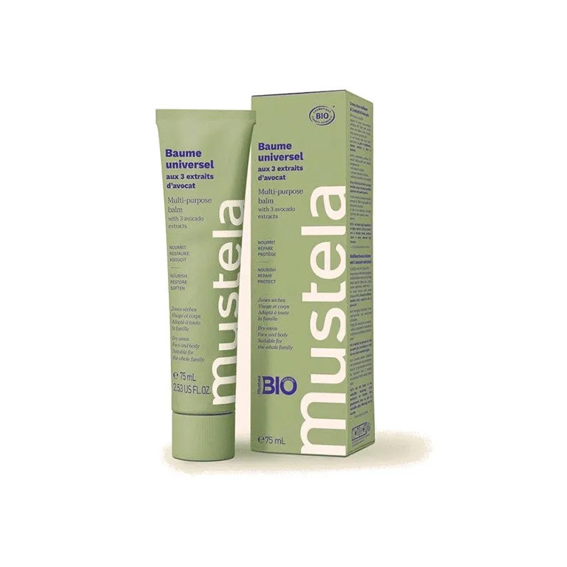 Baume Universel Bio Mustela 75ml - Hydratation intense | Kermatone