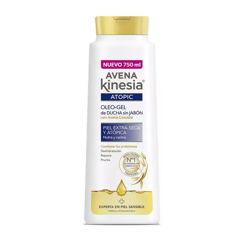 Avena Kinesia Gel Douche Sans Savon Oléo - Apaisant | Kermatone
