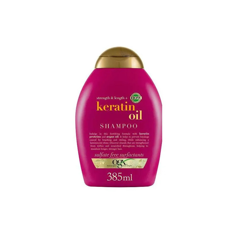 Shampooing Anti-Cassure Ogx à l'Huile de Kératine - Kermatone
