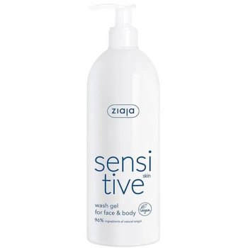 Ziaja Gel Nettoyant Peaux Sensibles 400ml | Kermatone