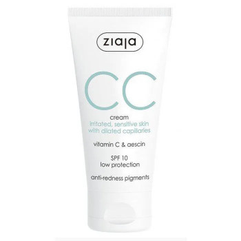 CC Cream Ziaja 50ml - Apaisante et Unifiante | Kermatone