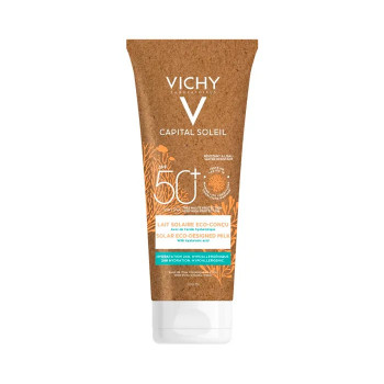 Vichy Capital Soleil Lait Éco-Solaire SPF50 - Protection optimale Kermatone