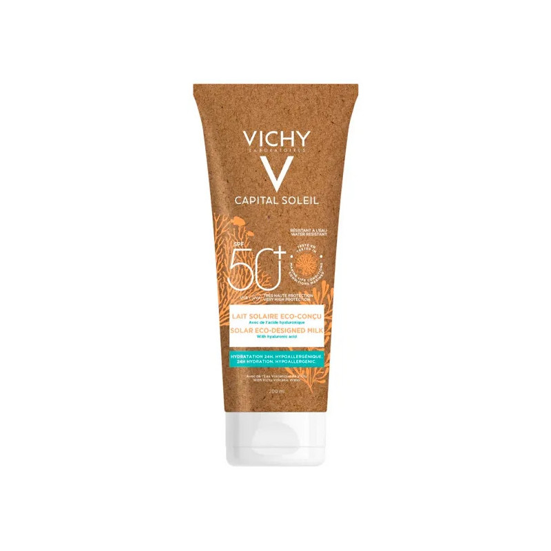 Vichy Capital Soleil Lait Éco-Solaire SPF50 - Protection optimale Kermatone