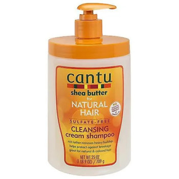 Cantu Shampooing Crème Nettoyant Cheveux Naturels 709g | Kermatone