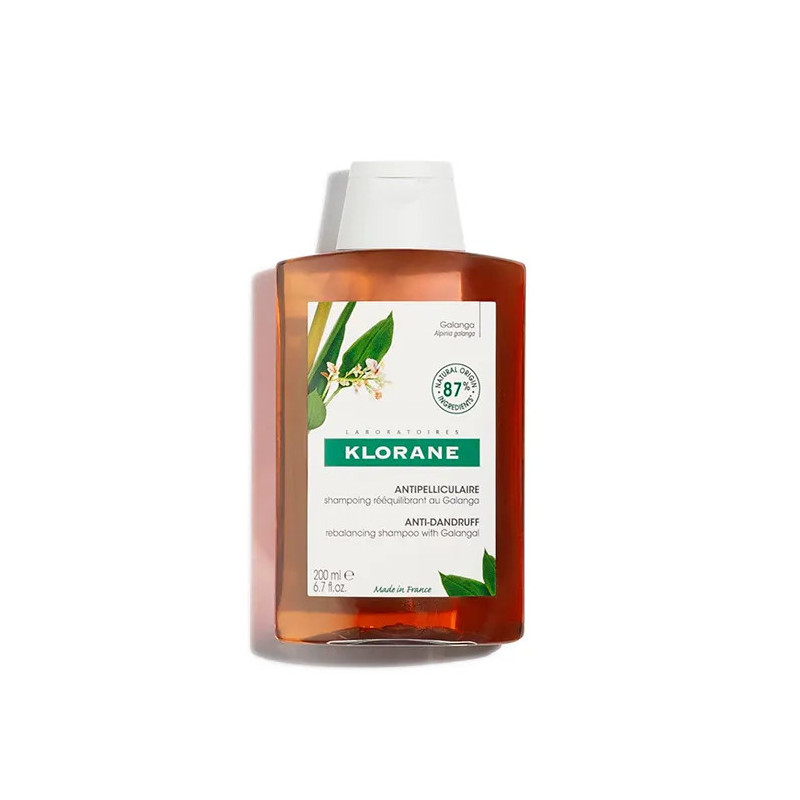 Klorane Shampooing Galanga - Soin apaisant pour cheveux | Kermatone