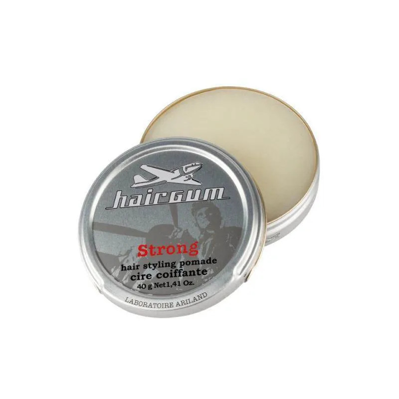 Hairgum Strong Hair Styling Pomade 40g - Tenue Extrême | Kermatone