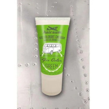 Hairgum Fix Color Gel Colorant Green - Teinte Vibrante Kermatone