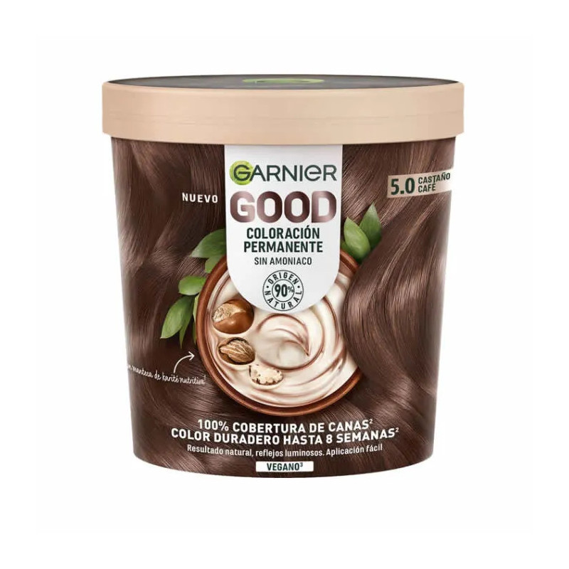 Garnier Good Permanent Colour 5.0 : Couleur intense et durable | Kermatone