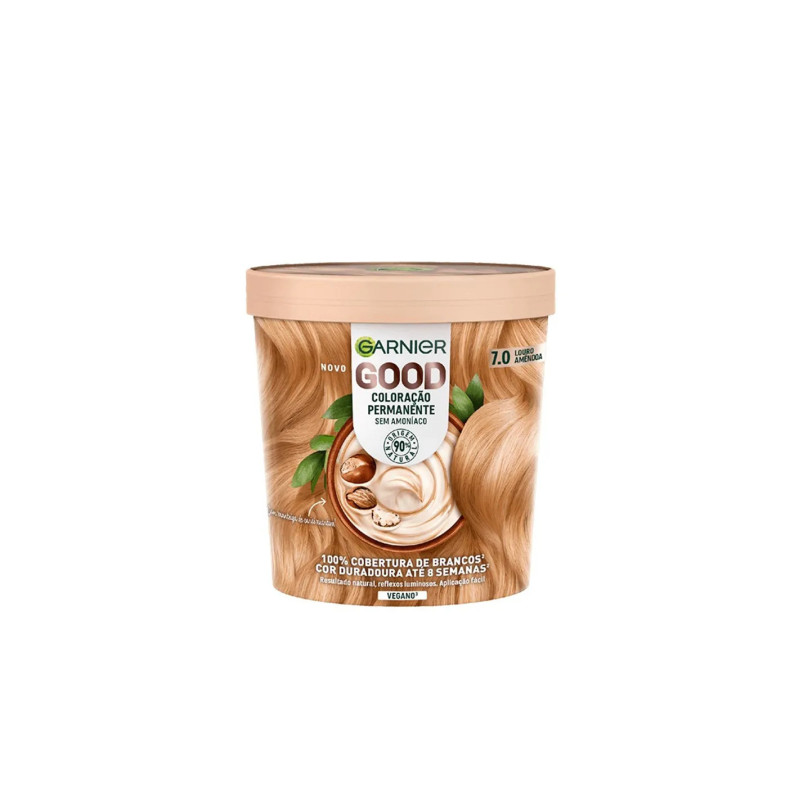 Garnier Good Coloración Permanente 7,0 Rubio Almendra - Kermatone