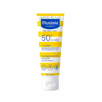 Mustela Baby SPF50+ Lait Solaire Visage 40ml | Kermatone