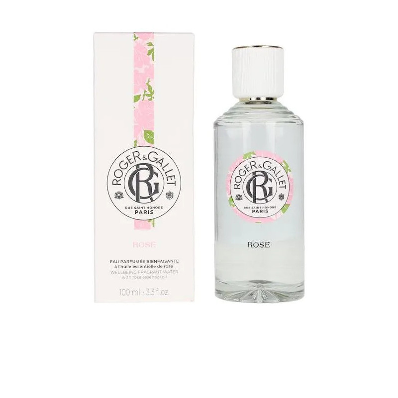 Eau Fraîche Rose Roger&Gallet 100ml - Kermatone