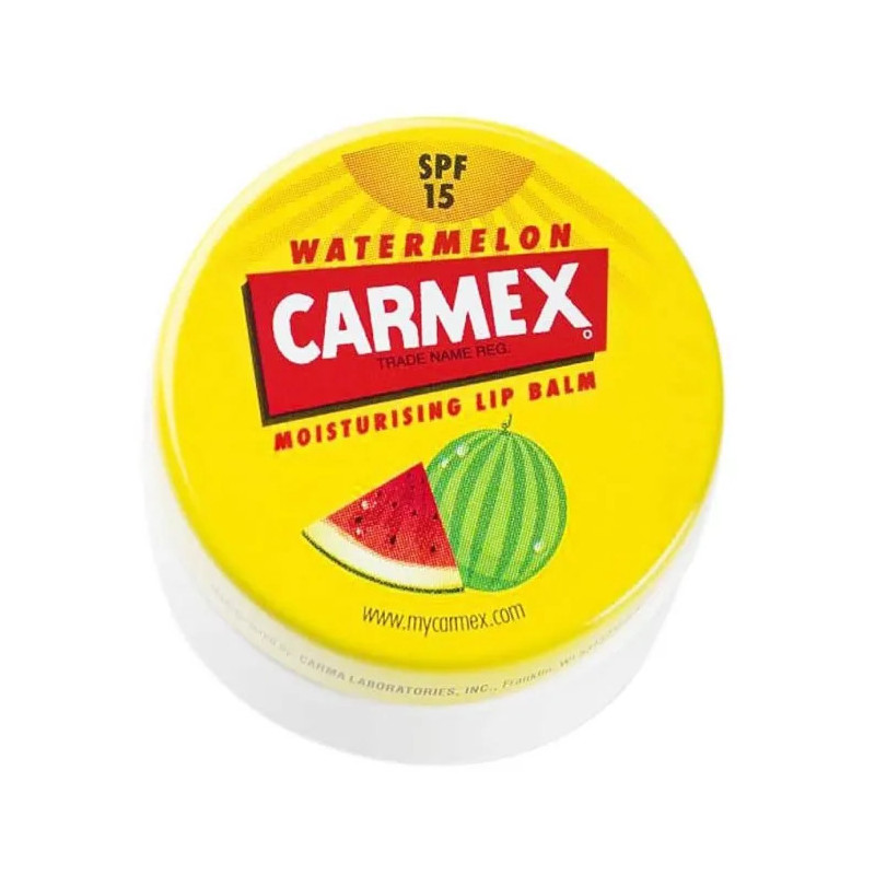 Carmex Pastèque 7,5g - Baume à Lèvres Ultra Hydratant | Kermatone