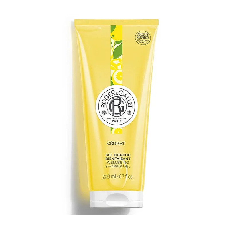 Roger&Gallet Cédrat Gel Douche Bienfaisant - Fraîcheur Kermatone