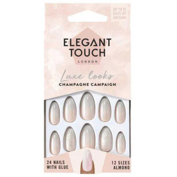 Elegant Touch Ongles Ovales Luxe - Look Chic avec Kermatone