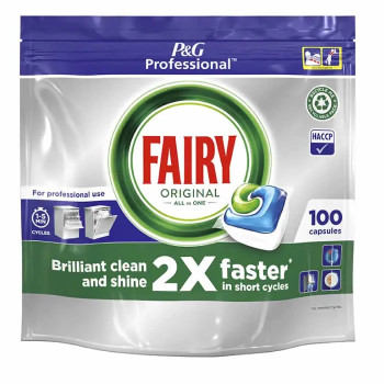Fairy All-in-One Original Tablettes Dishwasher 100 Capsules | Kermatone
