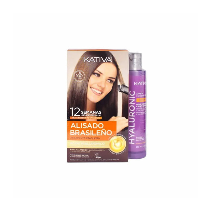 Kativa Brazilian Hyaluronic Straightening Shampoo - Kermatone