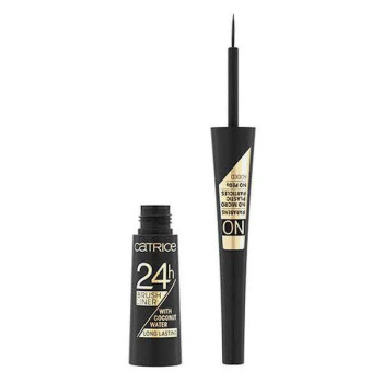 Catrice 24h Brush Liner - Eyeliner noir longue tenue | Kermatone