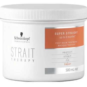 Baume Schwarzkopf Strait Therapy 500ml - Lissage & Nutrition | Kermatone