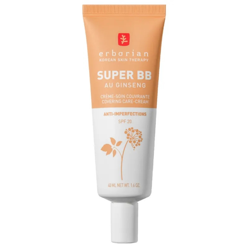 Erborian Super BB Ginseng Doré - Teint Éclatant | Kermatone