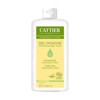 Gel Douche Rafraîchissant Verveine Cattier Paris 1L - Kermatone