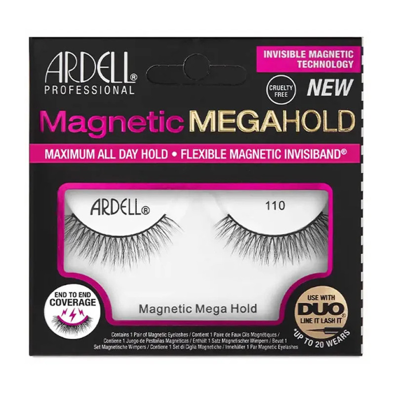 Faux Cils Magnétiques Ardell Megahold Lash 110 – Kermatone