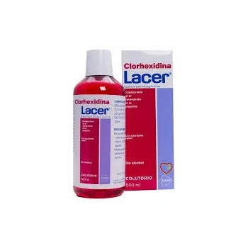 Bain de Bouche Lacer Chlorhexidine 500ml - Hygiène Parfaite | Kermatone