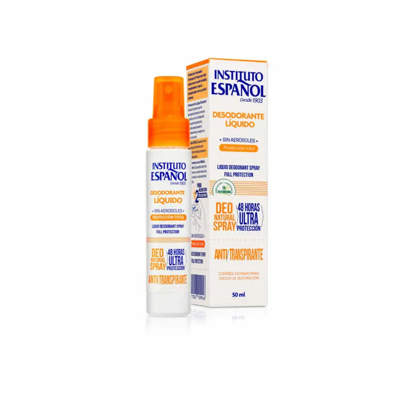Déodorant Spray Total Protection 50ml - Fraîcheur Durable | Kermatone