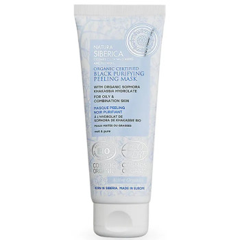 Masque Peeling Noir Purifiant - Natura Siberica | Kermatone