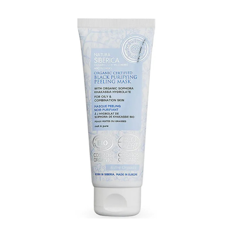 Masque Peeling Noir Purifiant - Natura Siberica | Kermatone