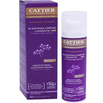 Crème Alisante Nuit Cattier Paris 50ml - Kermatone