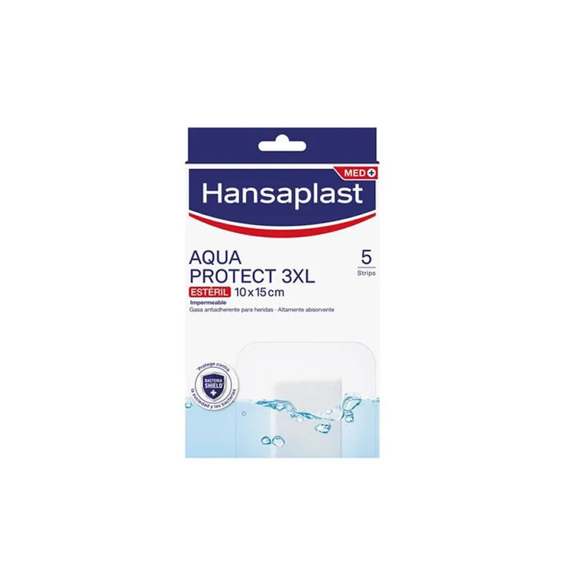 Hansaplast Aqua Protect 3xl - Pansement Hydrocolloïde Kermatone