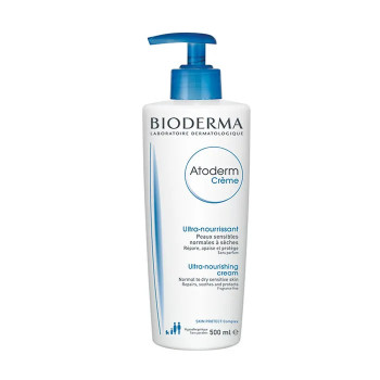 Bioderma Atoderm Crème 500ml - Hydratation intense | Kermatone