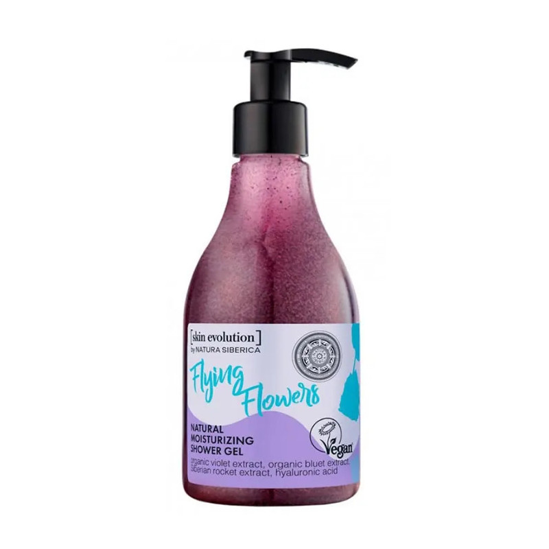 Natura Siberica Gel Douche Hydratant Fleurs Volantes - Kermatone