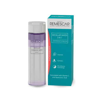 Remescar Eau Micellaire 3 en 1 | Démaquille, hydrate et apaise