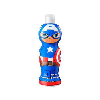 Marvel Air-Val Capitan America Gel y Champu - Kermatone