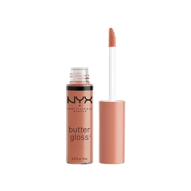 Nyx Butter Gloss Madeleine 8ml - Éclat irrésistible | Kermatone