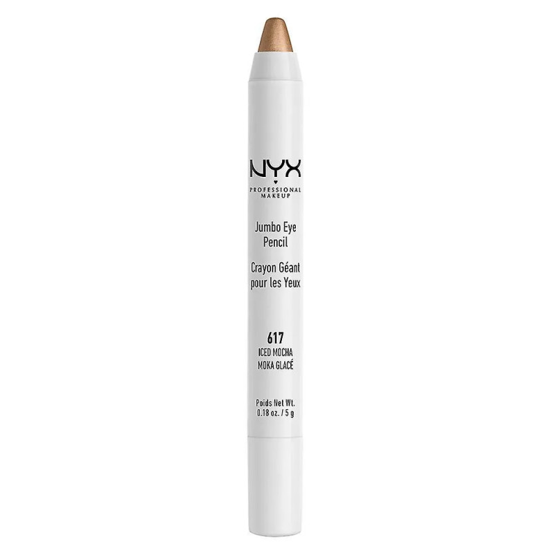 Nyx Jumbo Eye Pencil Iced Mocha - Regard Intense | Kermatone