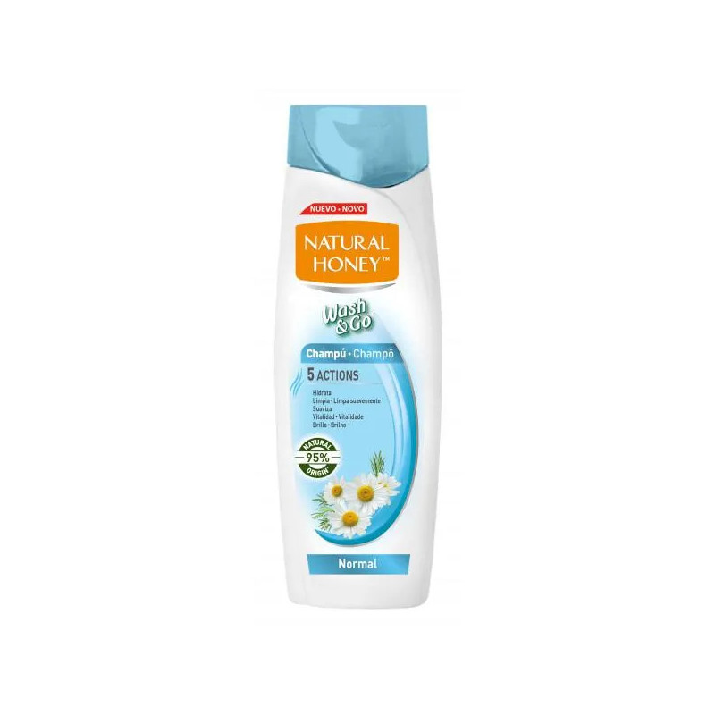 Natural Honey Wash Champú Normal 400ml - Kermatone
