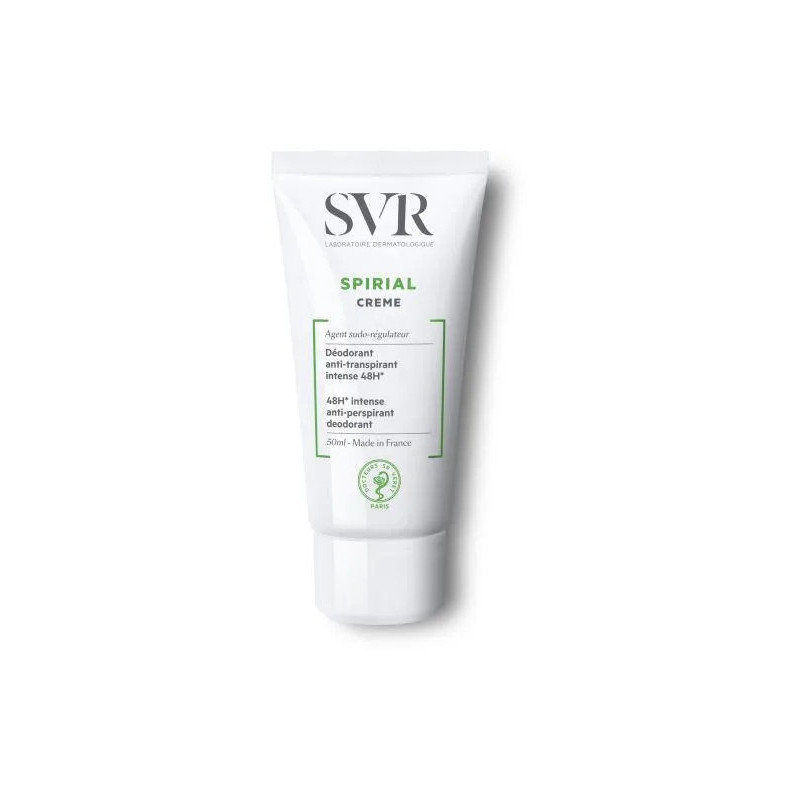 SVR Spirial Déodorant Anti-transpirant Crème 50ml | Kermatone