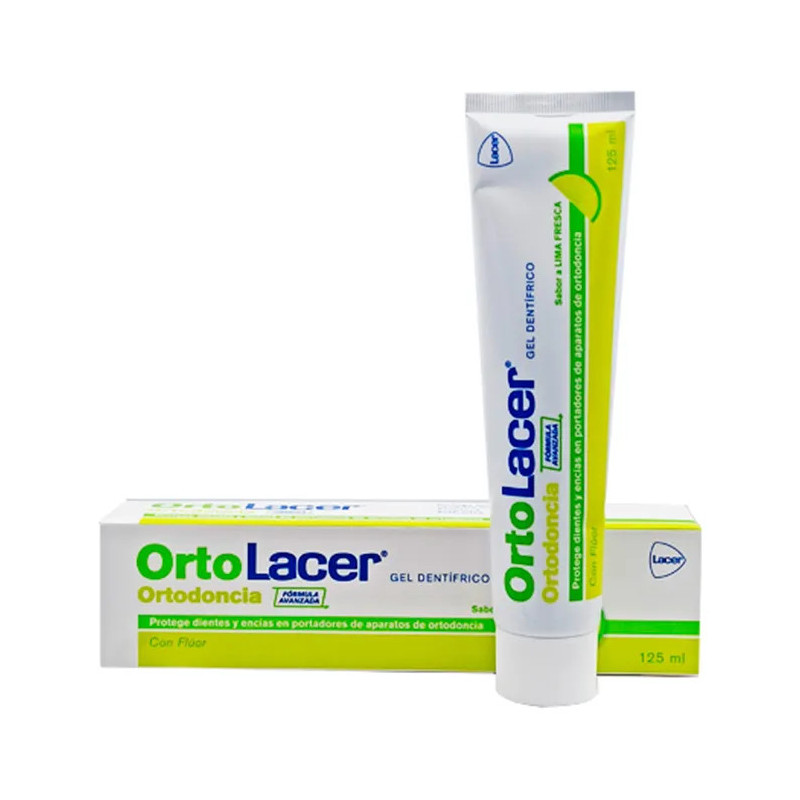 Gel dentifrice Ortolacer au citron vert frais - Kermatone