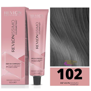 Revlonissimo Colorsmetique Satinescent 102 Smoky Silver - Kermatone