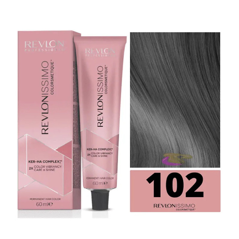 Revlonissimo Colorsmetique Satinescent 102 Smoky Silver - Kermatone