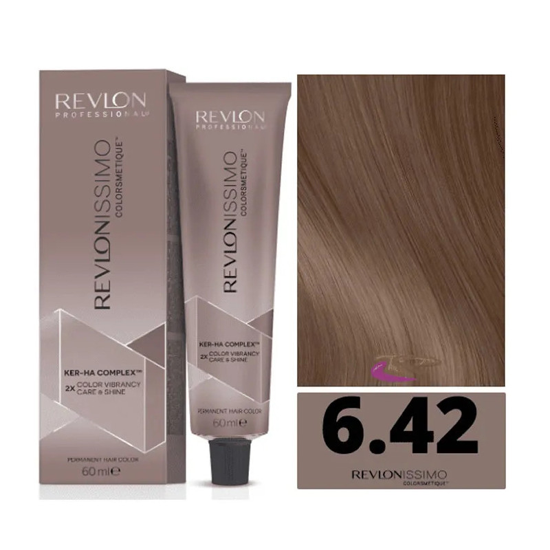 Revlonissimo Colorsmetique Haute Couvrance 6,42 - Kermatone