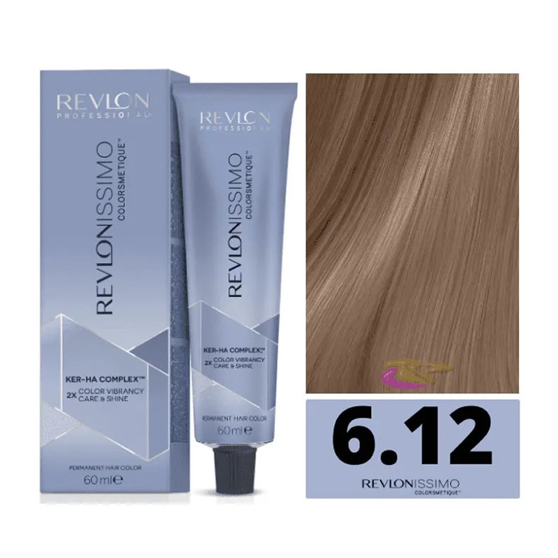 Revlonissimo Colorsmetique 6,12 Dark Blonde Iris Ash - Kermatone